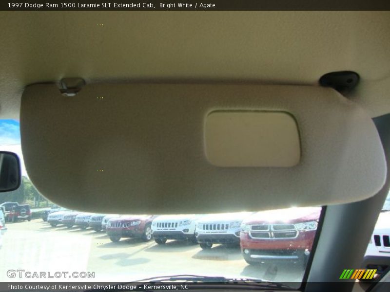 Bright White / Agate 1997 Dodge Ram 1500 Laramie SLT Extended Cab