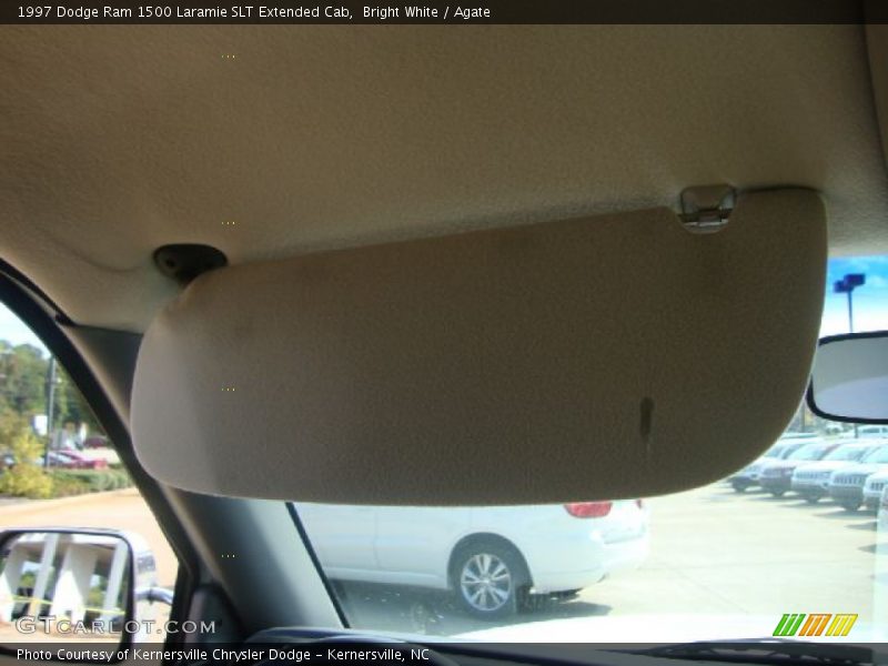 Bright White / Agate 1997 Dodge Ram 1500 Laramie SLT Extended Cab