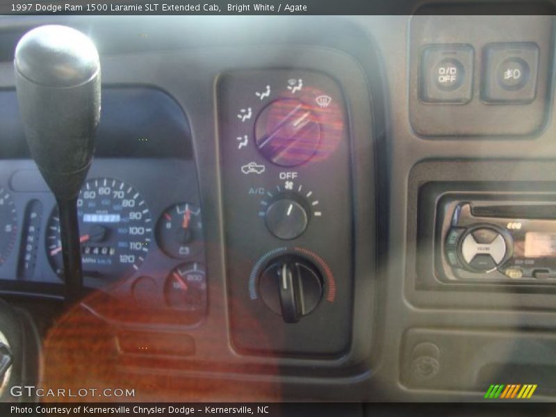 Bright White / Agate 1997 Dodge Ram 1500 Laramie SLT Extended Cab