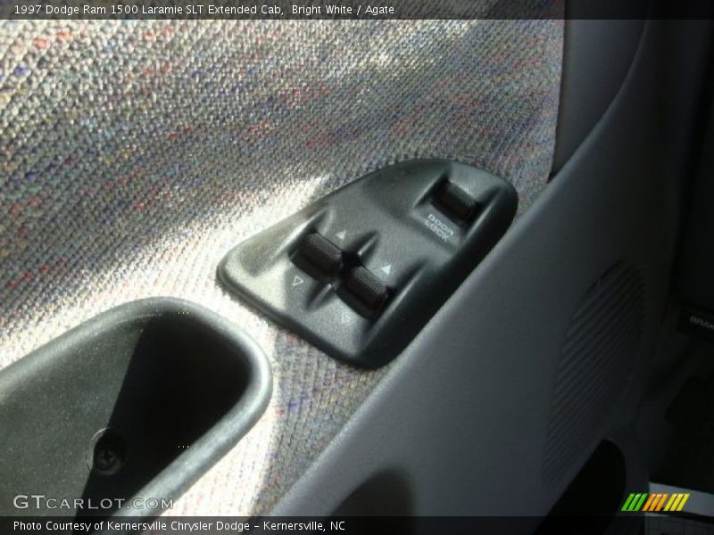 Bright White / Agate 1997 Dodge Ram 1500 Laramie SLT Extended Cab