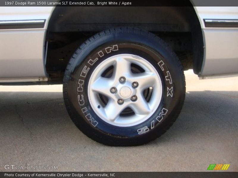 Bright White / Agate 1997 Dodge Ram 1500 Laramie SLT Extended Cab