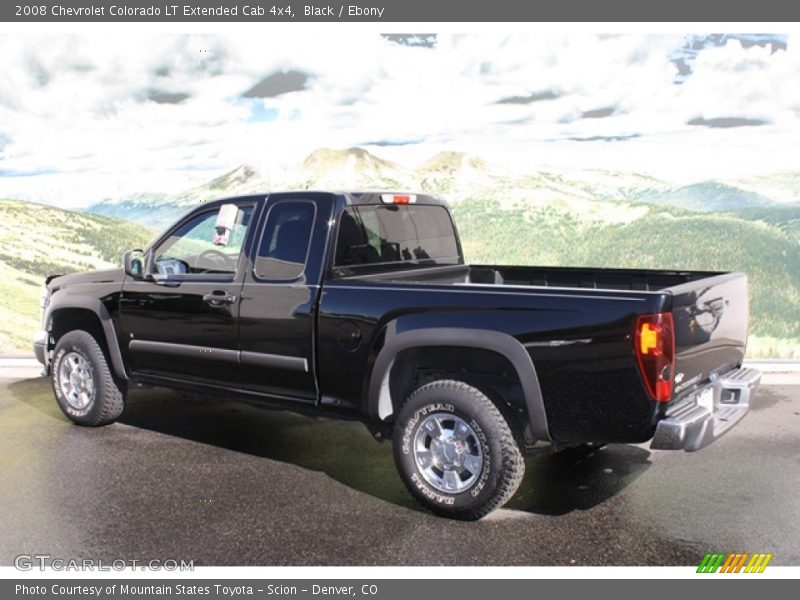  2008 Colorado LT Extended Cab 4x4 Black