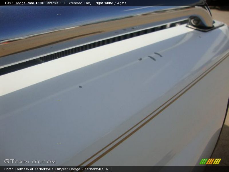 Bright White / Agate 1997 Dodge Ram 1500 Laramie SLT Extended Cab