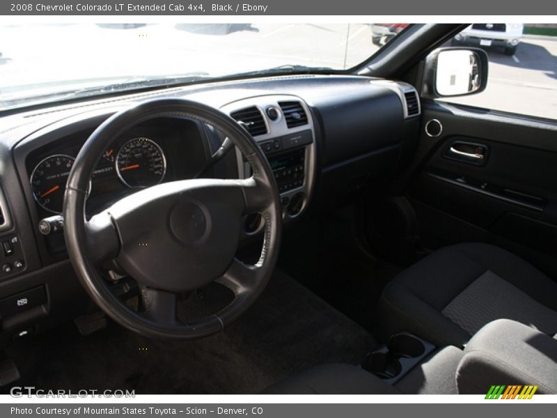 Black / Ebony 2008 Chevrolet Colorado LT Extended Cab 4x4