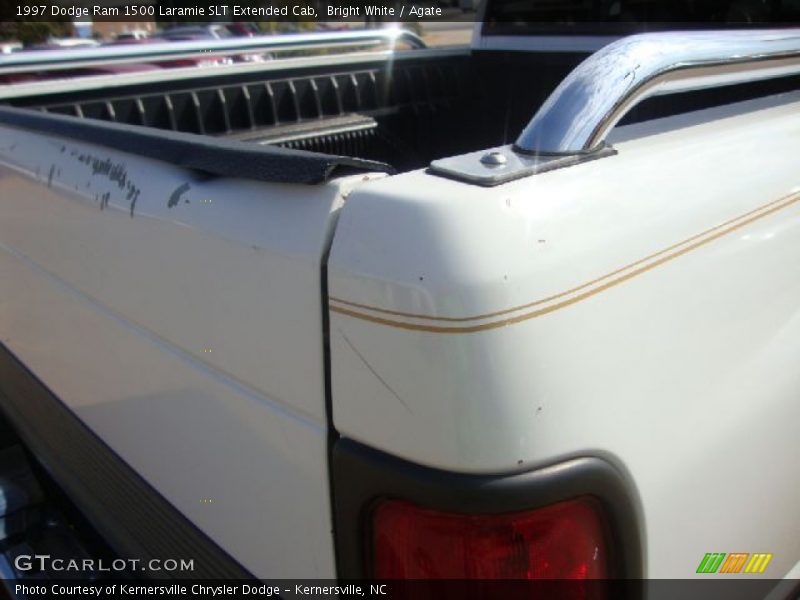 Bright White / Agate 1997 Dodge Ram 1500 Laramie SLT Extended Cab