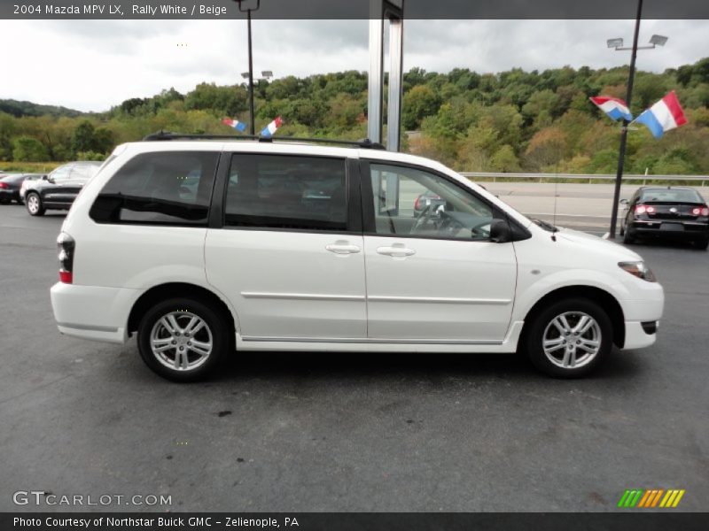 Rally White / Beige 2004 Mazda MPV LX