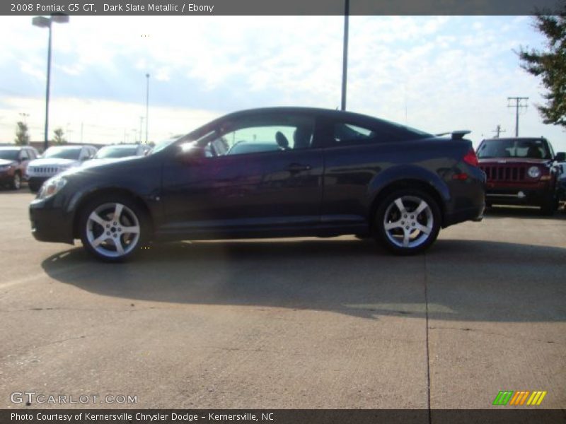 Dark Slate Metallic / Ebony 2008 Pontiac G5 GT