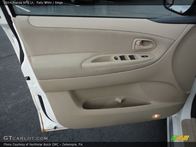 Rally White / Beige 2004 Mazda MPV LX