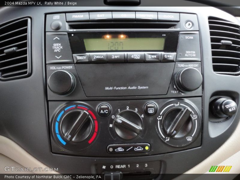 Rally White / Beige 2004 Mazda MPV LX