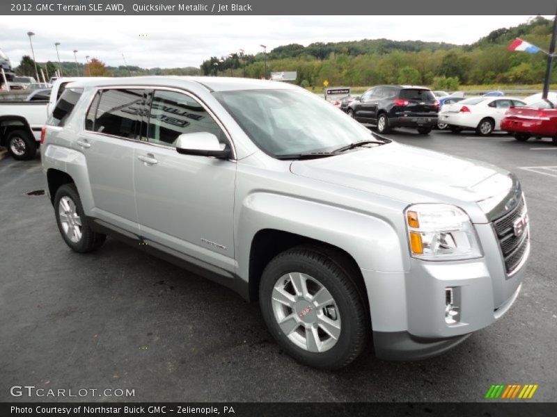 Front 3/4 View of 2012 Terrain SLE AWD