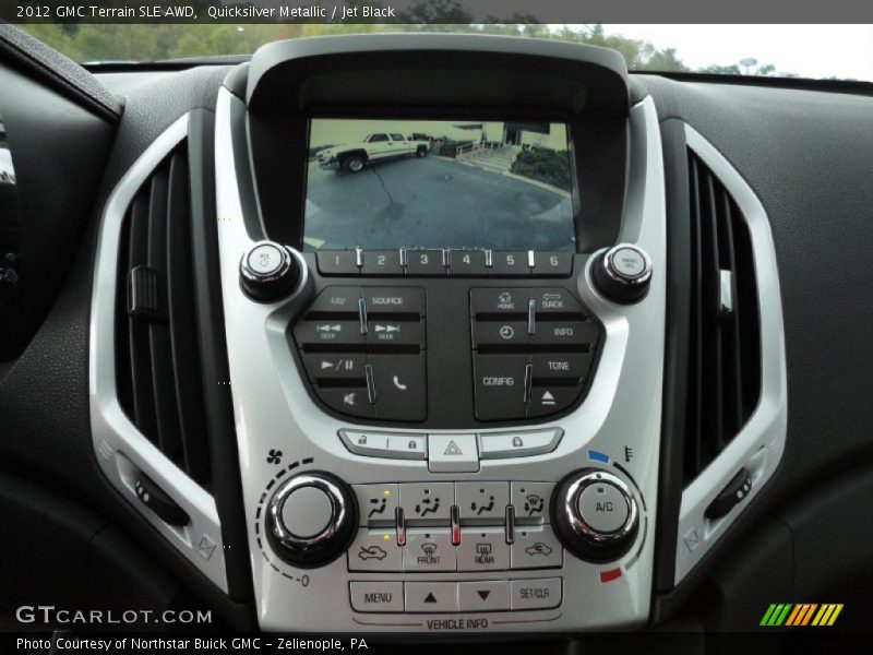 Quicksilver Metallic / Jet Black 2012 GMC Terrain SLE AWD