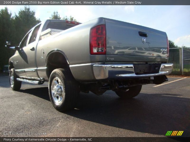 Mineral Gray Metallic / Medium Slate Gray 2006 Dodge Ram 2500 Big Horn Edition Quad Cab 4x4