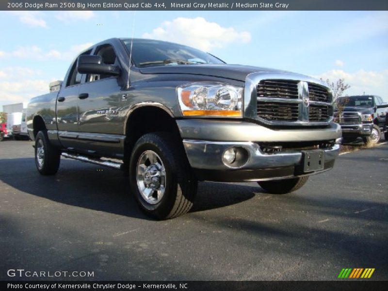 Mineral Gray Metallic / Medium Slate Gray 2006 Dodge Ram 2500 Big Horn Edition Quad Cab 4x4