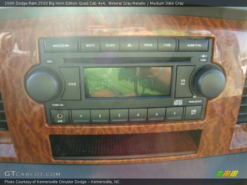 Mineral Gray Metallic / Medium Slate Gray 2006 Dodge Ram 2500 Big Horn Edition Quad Cab 4x4