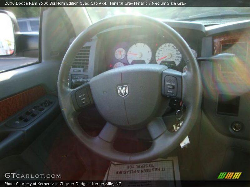 Mineral Gray Metallic / Medium Slate Gray 2006 Dodge Ram 2500 Big Horn Edition Quad Cab 4x4