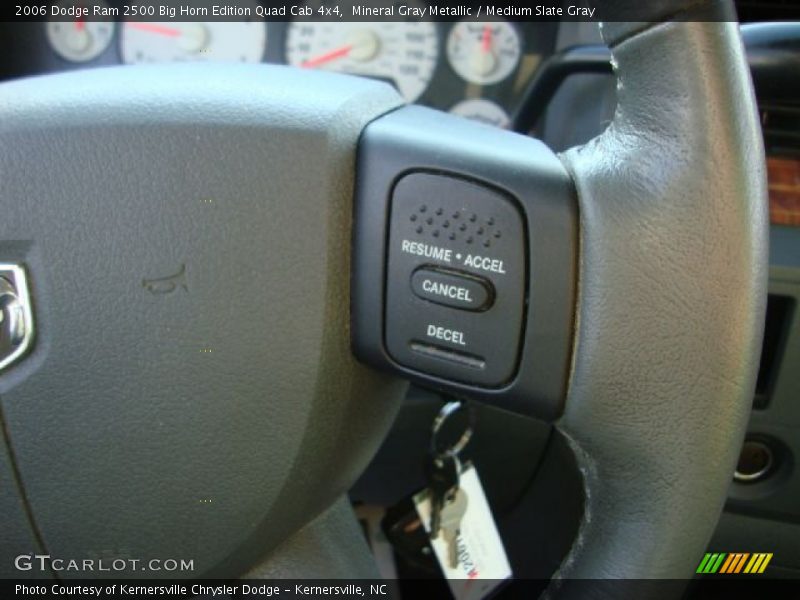 Mineral Gray Metallic / Medium Slate Gray 2006 Dodge Ram 2500 Big Horn Edition Quad Cab 4x4