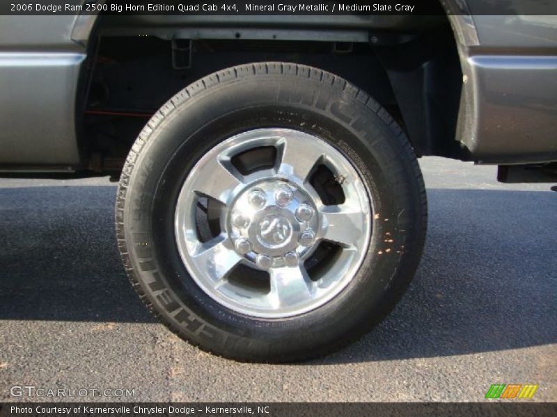 Mineral Gray Metallic / Medium Slate Gray 2006 Dodge Ram 2500 Big Horn Edition Quad Cab 4x4