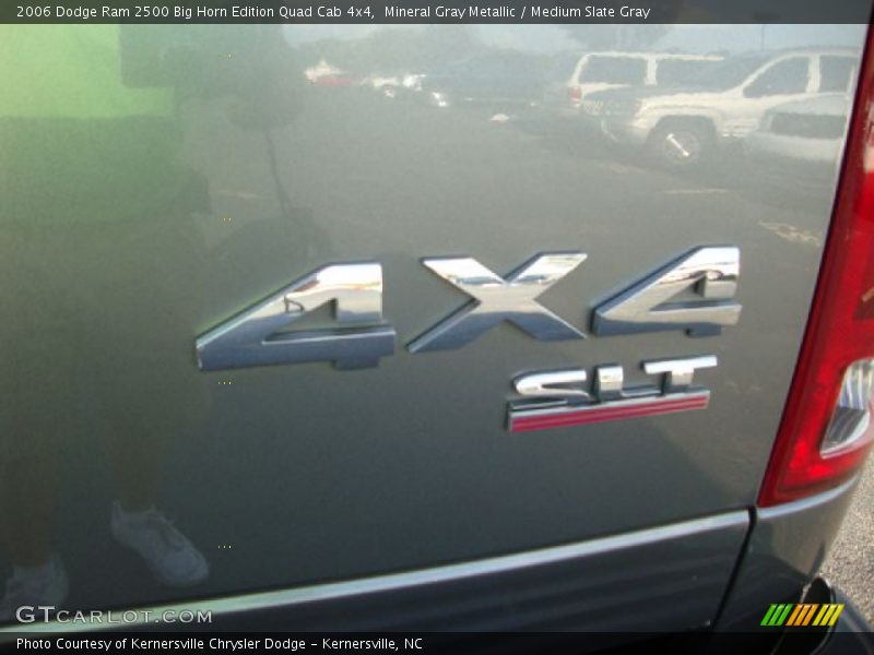 Mineral Gray Metallic / Medium Slate Gray 2006 Dodge Ram 2500 Big Horn Edition Quad Cab 4x4