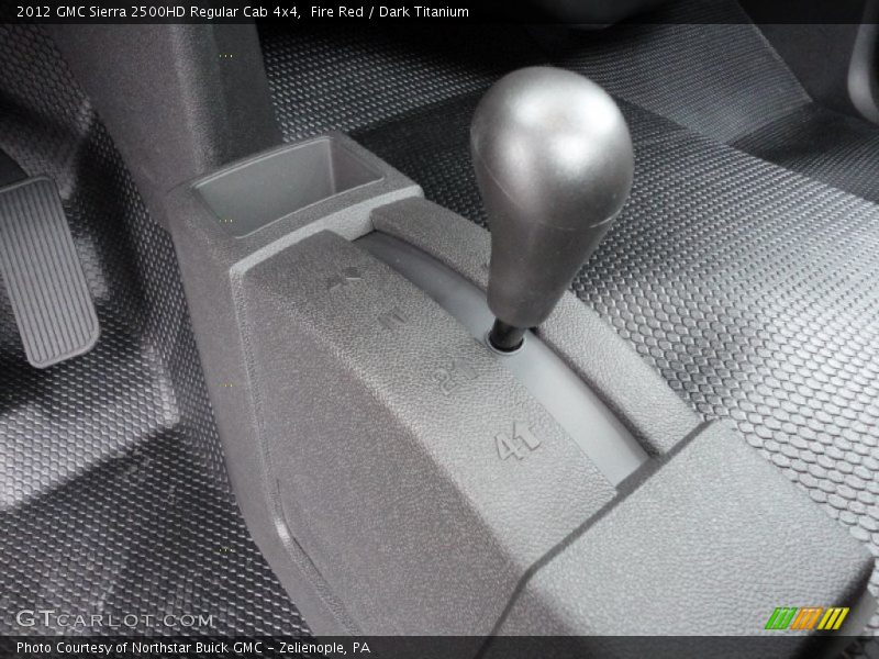 Fire Red / Dark Titanium 2012 GMC Sierra 2500HD Regular Cab 4x4