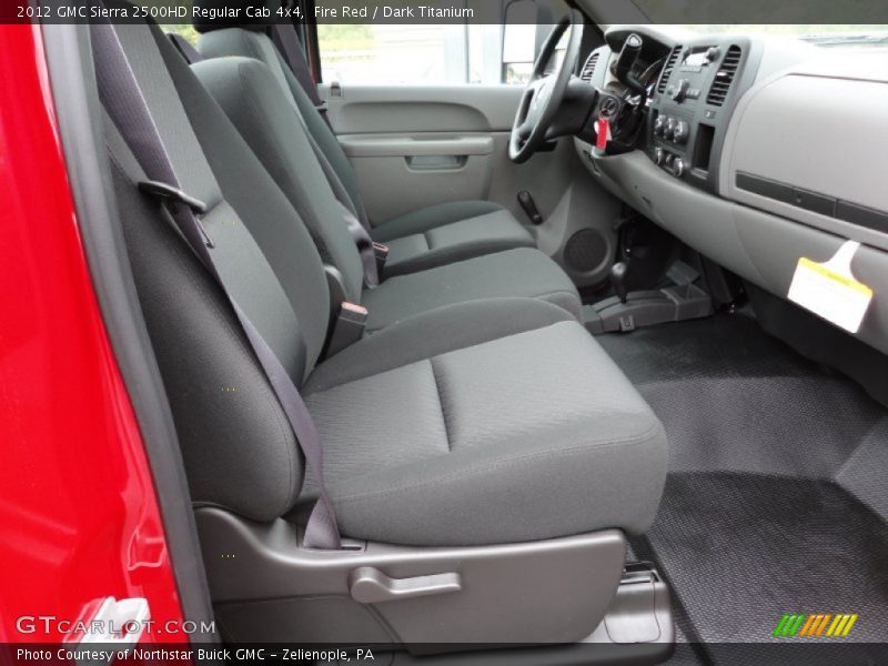  2012 Sierra 2500HD Regular Cab 4x4 Dark Titanium Interior