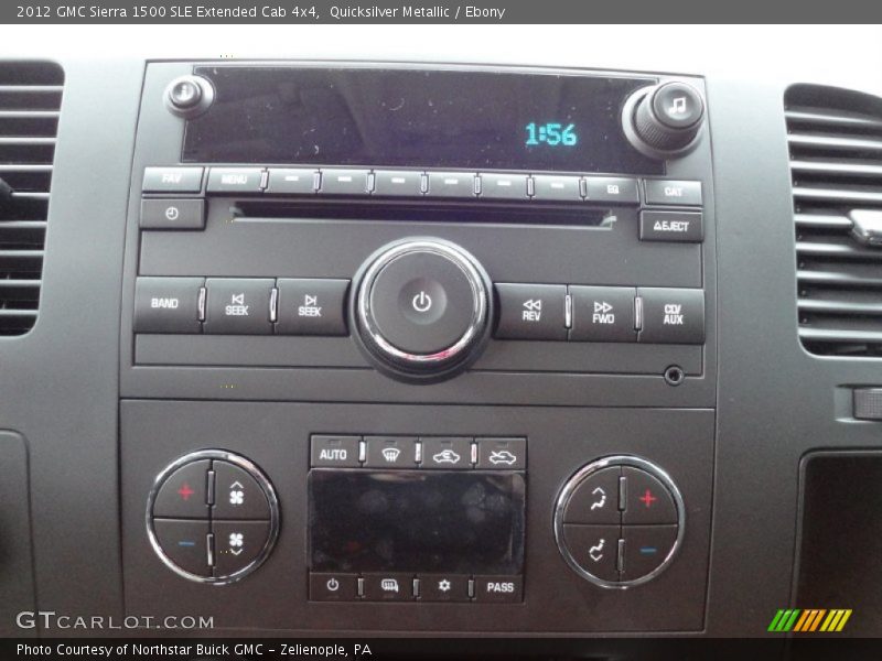 Audio System of 2012 Sierra 1500 SLE Extended Cab 4x4