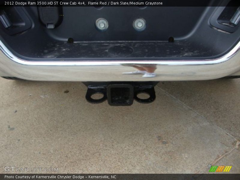 Flame Red / Dark Slate/Medium Graystone 2012 Dodge Ram 3500 HD ST Crew Cab 4x4