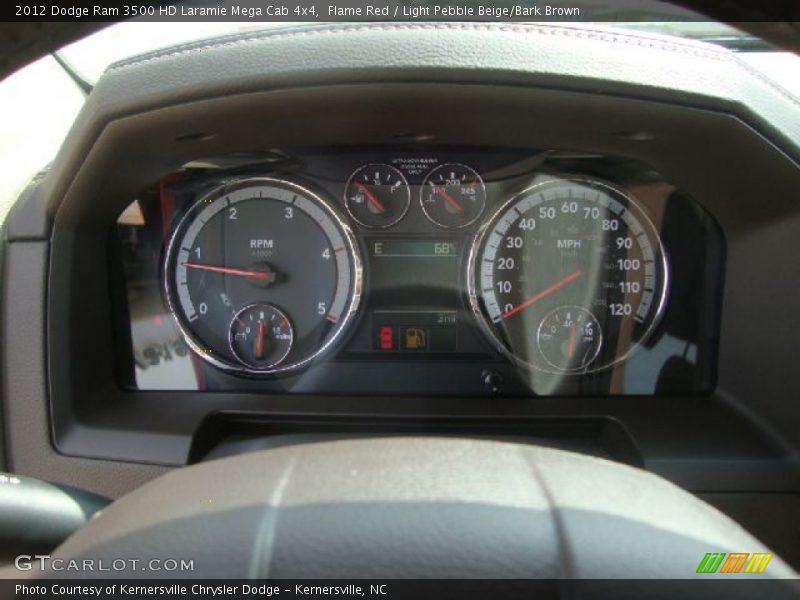  2012 Ram 3500 HD Laramie Mega Cab 4x4 Laramie Mega Cab 4x4 Gauges