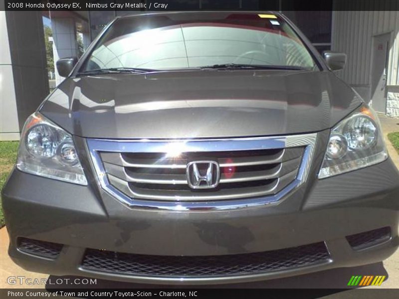 Nimbus Gray Metallic / Gray 2008 Honda Odyssey EX