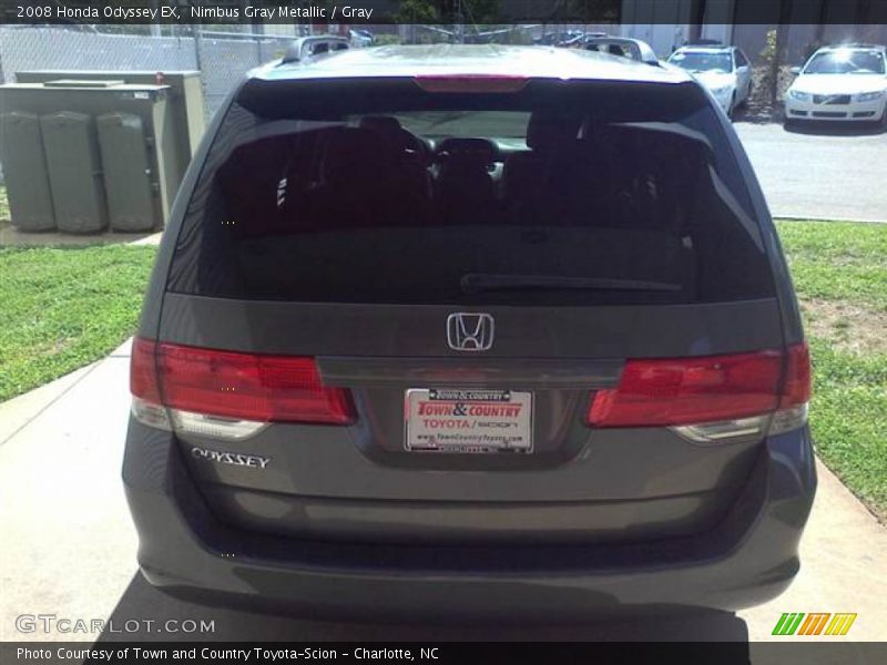 Nimbus Gray Metallic / Gray 2008 Honda Odyssey EX