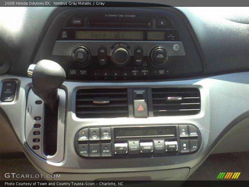 Nimbus Gray Metallic / Gray 2008 Honda Odyssey EX