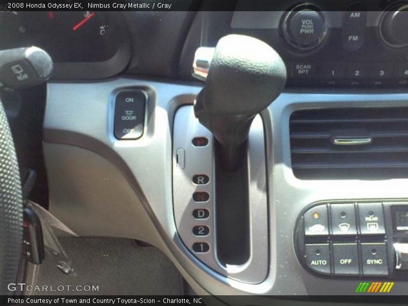Nimbus Gray Metallic / Gray 2008 Honda Odyssey EX