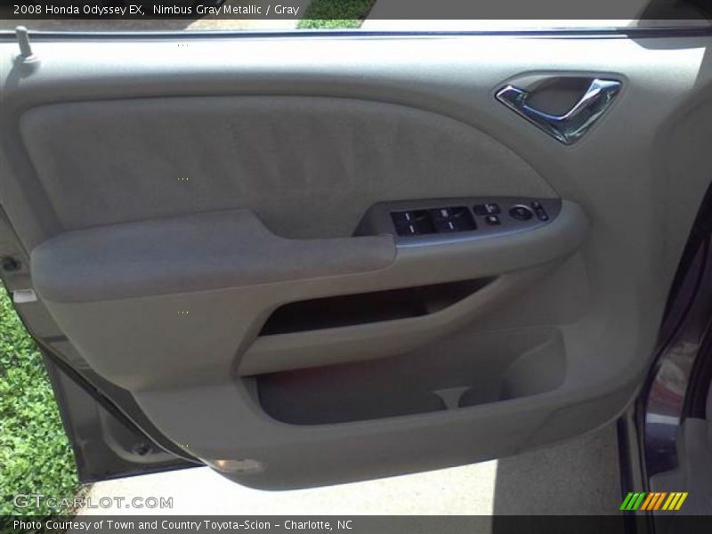 Nimbus Gray Metallic / Gray 2008 Honda Odyssey EX
