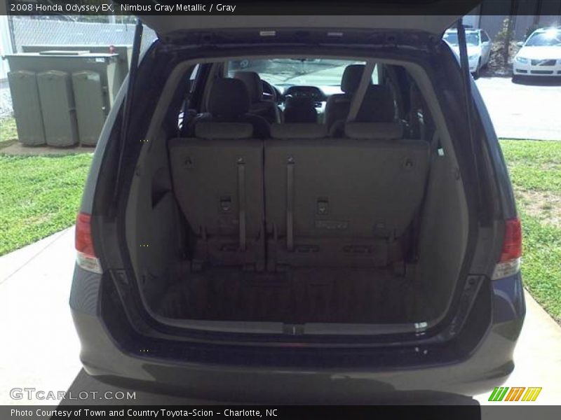 Nimbus Gray Metallic / Gray 2008 Honda Odyssey EX
