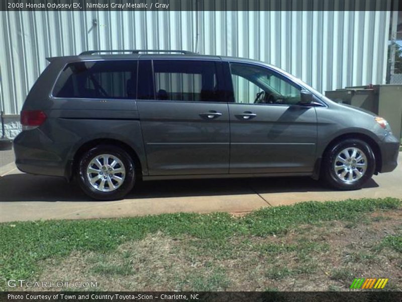 Nimbus Gray Metallic / Gray 2008 Honda Odyssey EX