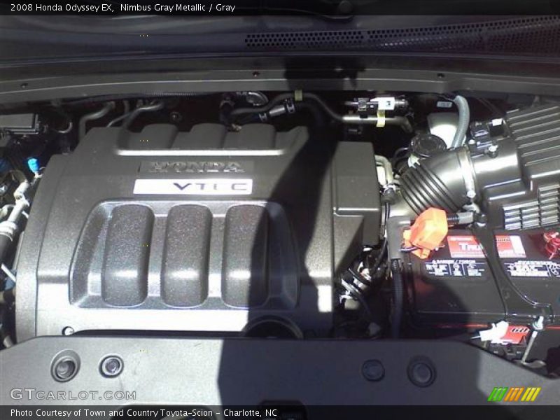 Nimbus Gray Metallic / Gray 2008 Honda Odyssey EX