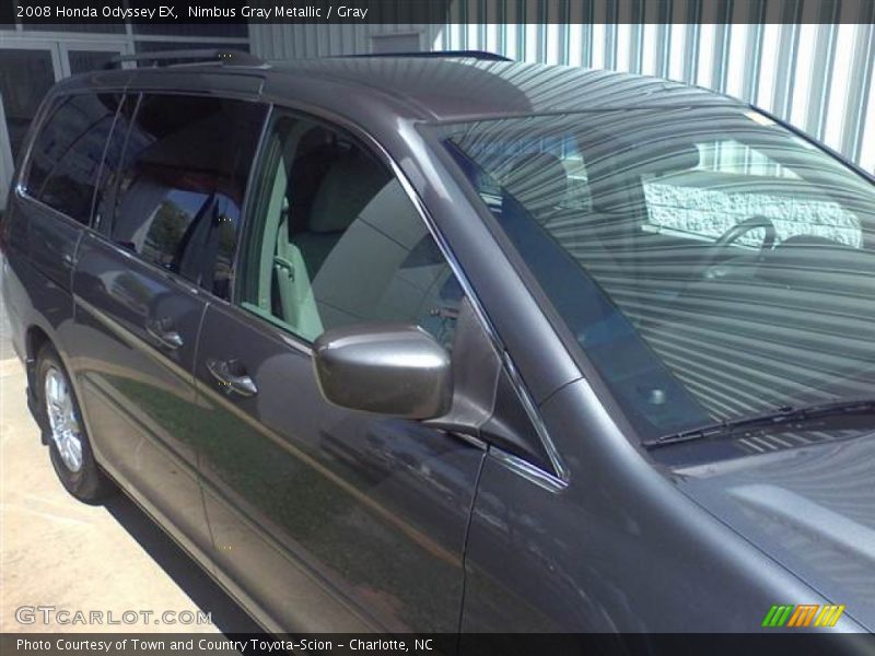 Nimbus Gray Metallic / Gray 2008 Honda Odyssey EX