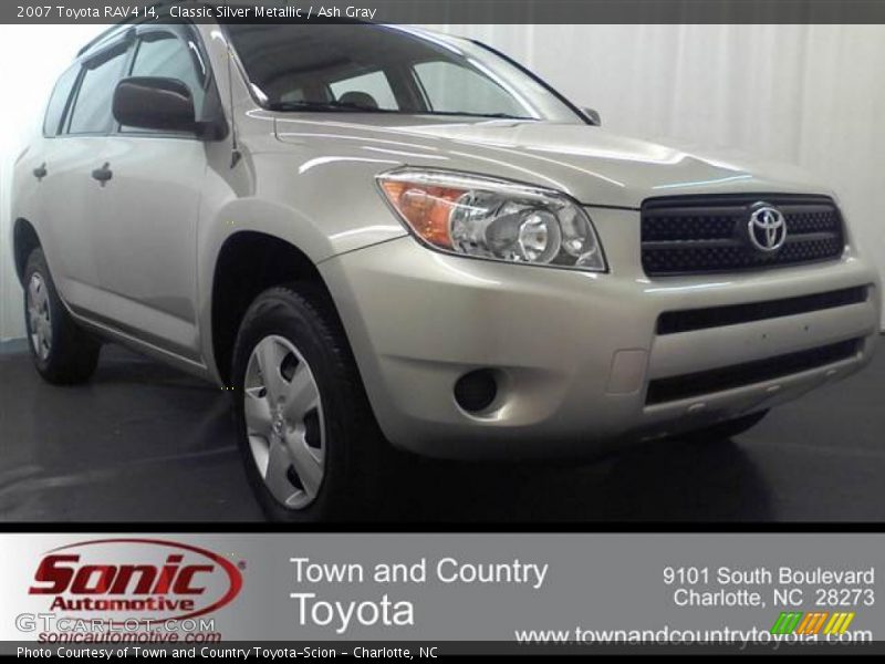 Classic Silver Metallic / Ash Gray 2007 Toyota RAV4 I4