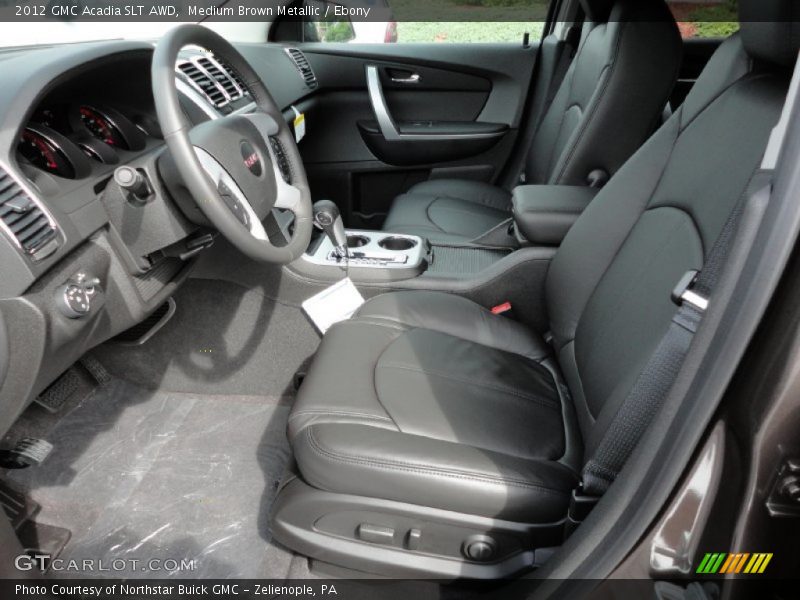  2012 Acadia SLT AWD Ebony Interior