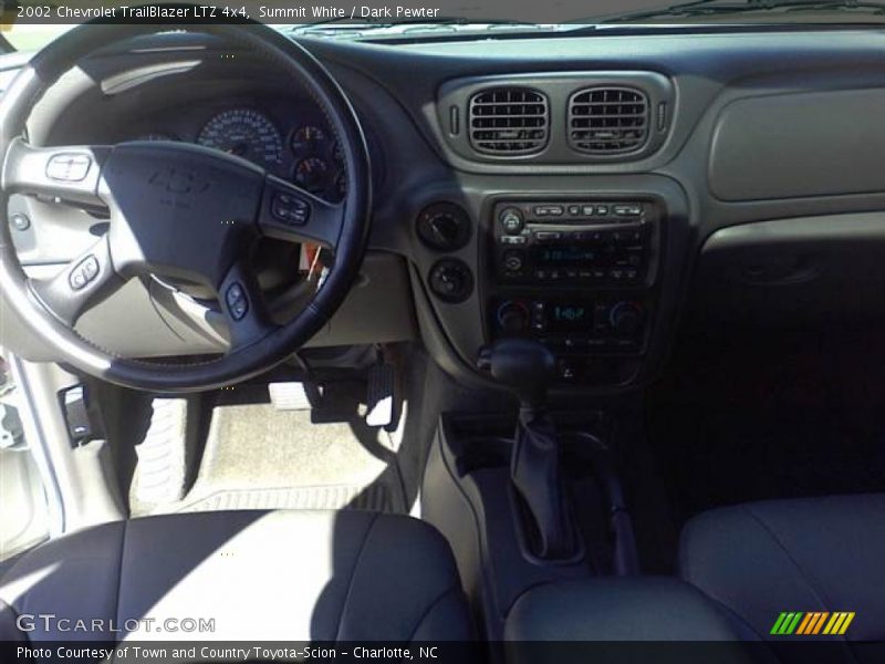 Summit White / Dark Pewter 2002 Chevrolet TrailBlazer LTZ 4x4