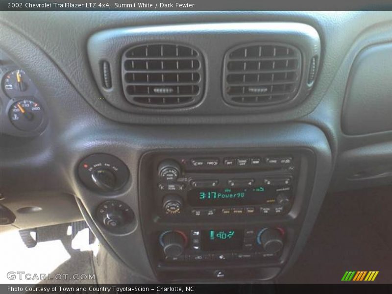 Summit White / Dark Pewter 2002 Chevrolet TrailBlazer LTZ 4x4