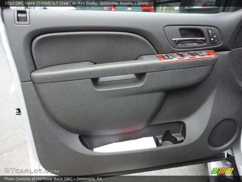 Door Panel of 2012 Sierra 3500HD SLT Crew Cab 4x4 Dually