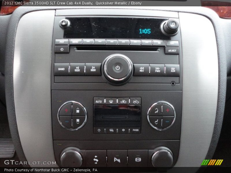 Controls of 2012 Sierra 3500HD SLT Crew Cab 4x4 Dually