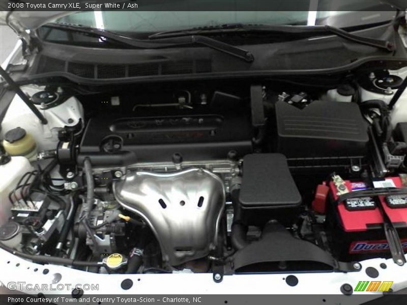 Super White / Ash 2008 Toyota Camry XLE