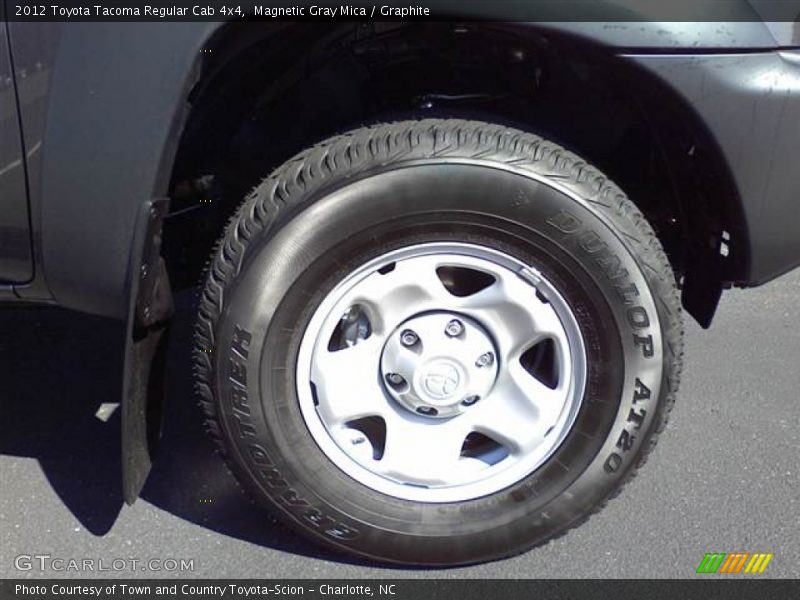 Magnetic Gray Mica / Graphite 2012 Toyota Tacoma Regular Cab 4x4