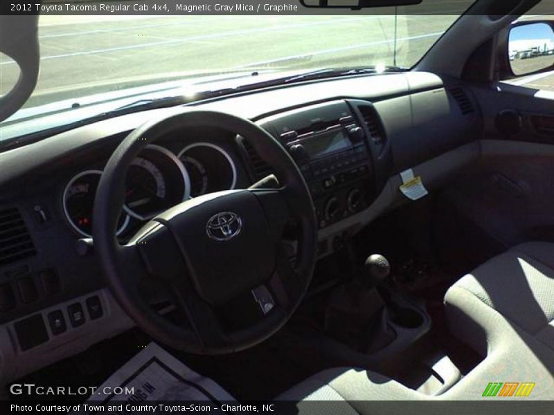 Magnetic Gray Mica / Graphite 2012 Toyota Tacoma Regular Cab 4x4