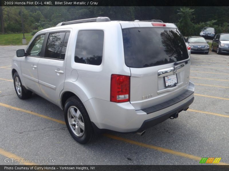 Billet Silver Metallic / Gray 2009 Honda Pilot EX-L 4WD
