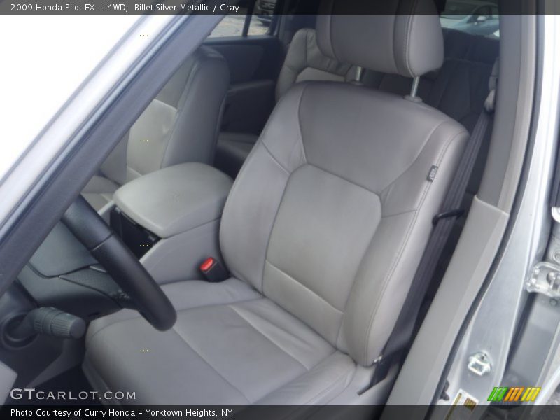 Billet Silver Metallic / Gray 2009 Honda Pilot EX-L 4WD