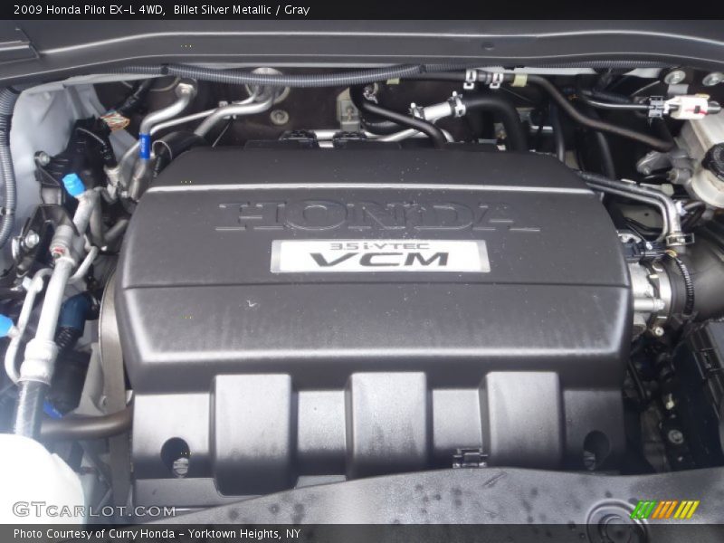 Billet Silver Metallic / Gray 2009 Honda Pilot EX-L 4WD