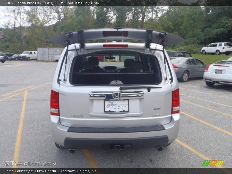 Billet Silver Metallic / Gray 2009 Honda Pilot EX-L 4WD