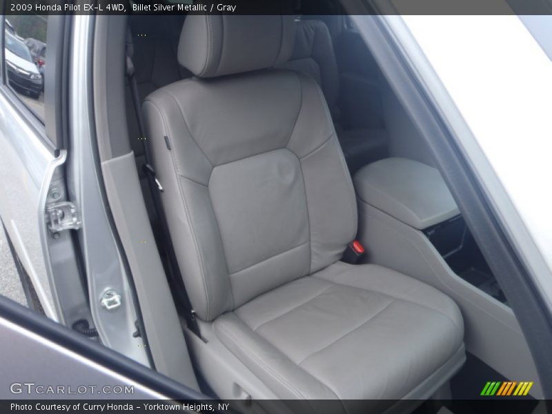 Billet Silver Metallic / Gray 2009 Honda Pilot EX-L 4WD